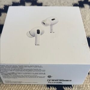 Apple AirPods Pro 2 (White) Wireless Earbuds with Charging Case